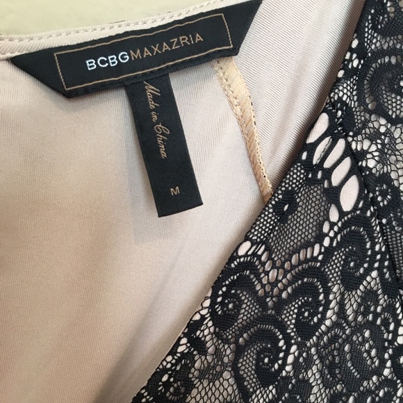 BCBG Lace Long Sleeve Dress - Picture 3 of 5